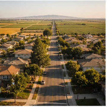 Residential neighborhood in Shafter, California — Anchor Pillar Inspection provides certified home inspections for buyers and sellers in Shafter, Kern County