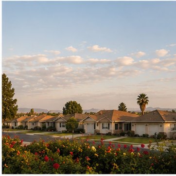 Residential neighborhood in Wasco, California — Anchor Pillar Inspection provides certified home inspections for buyers and sellers in Wasco, Kern County
